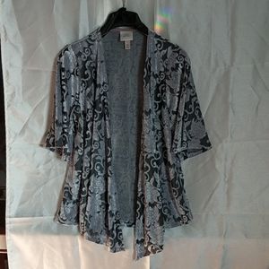 Knox Rose Silver Shrug